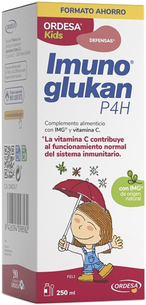 Suplement diety Ordesa Imuno Glukan P4h 250 ml (8426594098582) - obraz 1