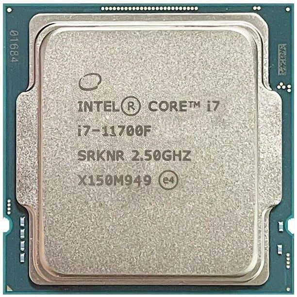 CPU Intel Core i7-11700F Процесор Intel Core i7 11700F (BX8070811700F) (s1200, 16T