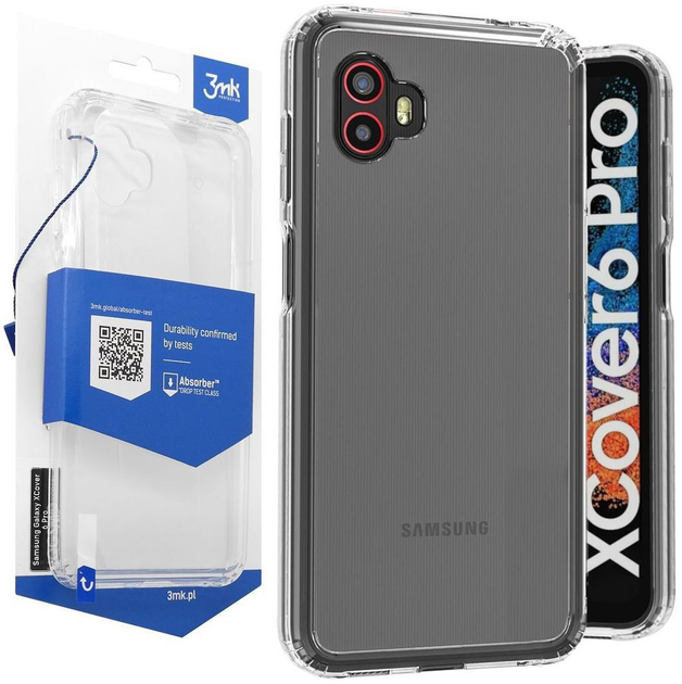 Панель 3MK Armor Case для Samsung Galaxy XCover 6 Pro Clear (5903108490603) - зображення 1