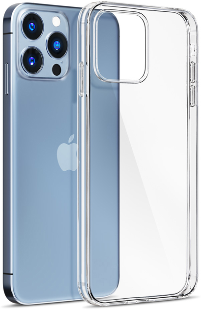 Etui plecki 3MK Clear Case do Apple iPhone 15 Pro Max Transparent (5903108527569) - obraz 1