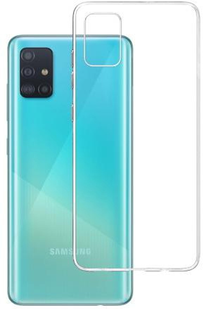 Etui plecki 3MK Clear Case do Samsung Galaxy A51 4G Transparent (5903108229258) - obraz 1