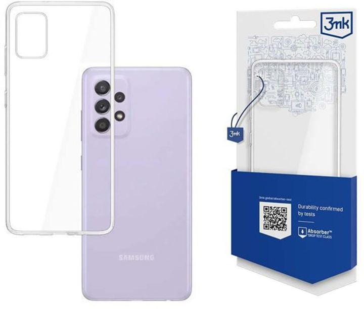 Etui plecki 3MK Clear Case do Samsung Galaxy A52 5G Transparent (5903108341745) - obraz 1
