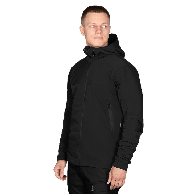 Куртка тактическая полевая износостойкая куртка для силовых структур Camotec 7189(XL) Черный TR_7189(XL) - изображение 1