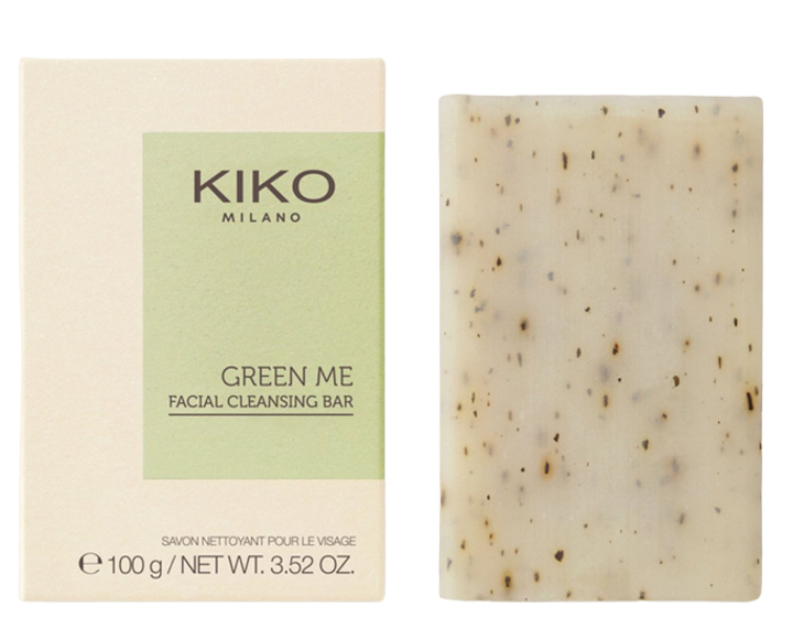 Мило для обличчя Kiko Milano Green Me Facial Cleansing Bar 100 г (8025272645997) - зображення 1
