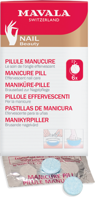 Suplement diety Mavala Pastillas Manicura 6 Uds (7618900906112) - obraz 1
