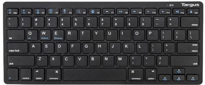 Klawiatura bezprzewodowa Targus Multimedia Bluetooth Keyboard Czarna (AKB55US) - obraz 1