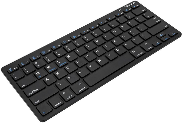 Клавіатура бездротова Targus Multimedia Bluetooth Keyboard Black (AKB55US) - зображення 2
