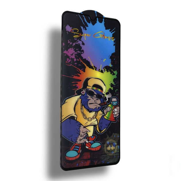 Защитное стекло CDK Full Glue 3D Monkey для Samsung Galaxy A13 (A135 ...
