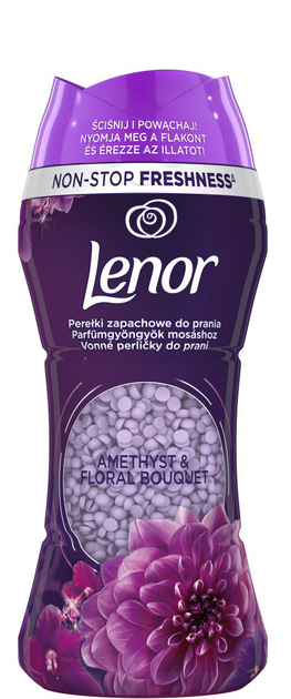 Намистини для прання з ароматизатором Lenor Amethyst and Floral 210 г (8001841182223) - зображення 1