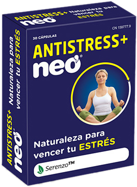 Suplement diety Neo Antistress Plus 30 kapsułek (8436036591502) - obraz 1