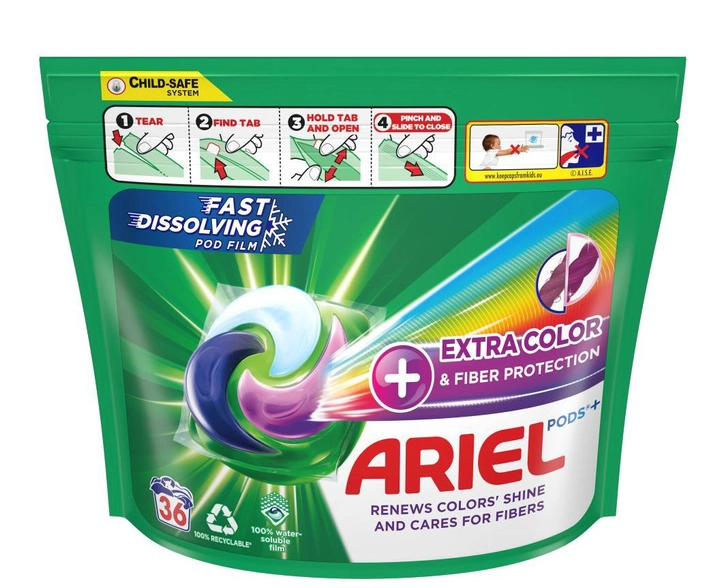 Kapsułki do prania Ariel All-in-1 PODS 36 szt (8001090804228) - obraz 1