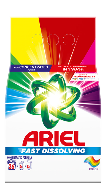 Proszek do prania Ariel Color 1.98 kg (8001090726827) - obraz 1