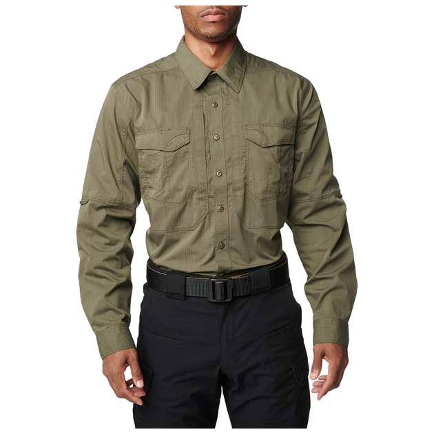 Сорочка тактична 5.11 Tactical STRYKE LONG SLEEVE SHIRT RANGER GREEN 3XL (72399-186) - изображение 1