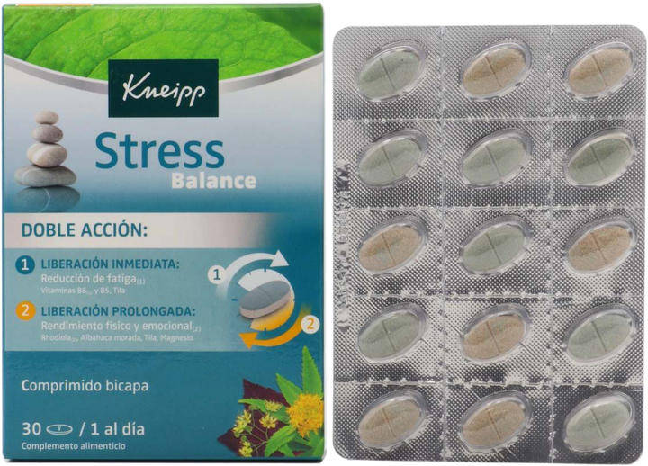 Suplement diety Kneipp Stress Balance 30 tabletek (4008233154572) - obraz 1