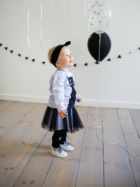 Дитяча спідниця для дівчинки Pinokio Happy Day 104 см Чорна (5901033219733) - зображення 2