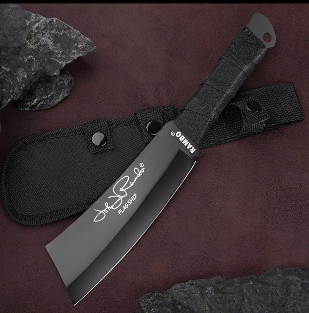 Туристический нож секач охотничий Rambo - изображение 1