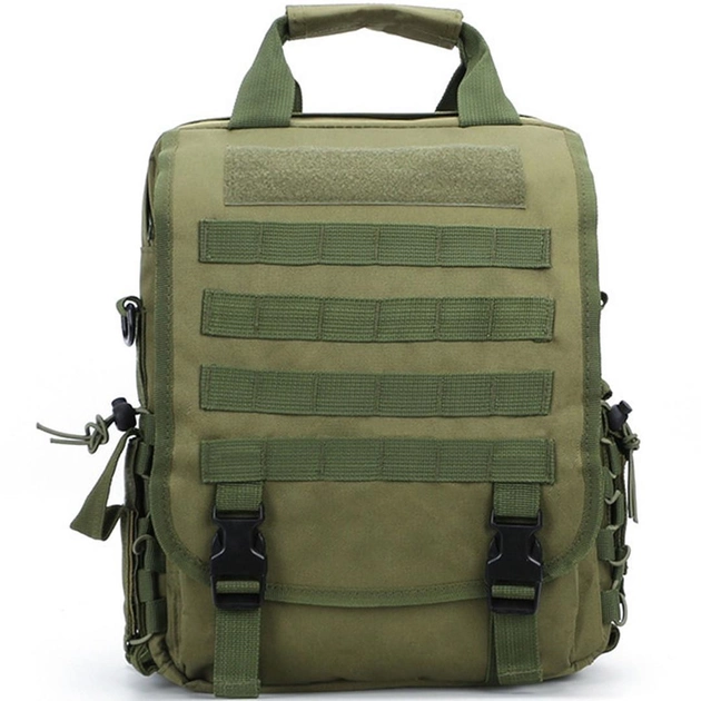 Рюкзак тактический Рюкзак тактический Eagle M10G Green (штурмовой, военный) мужская сумка 20 л. - изображение 2