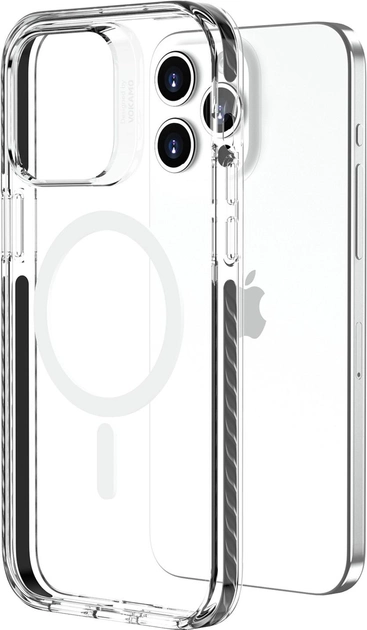 Акция на Панель Vokamo Smult MagSafe для Apple iPhone 15 Plus Black от Rozetka