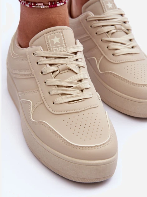 Жіночі снікери Pudina 36 Бежеві (5905677888089) - зображення 8