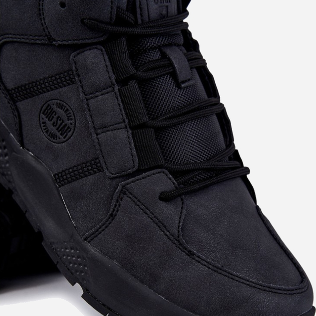 Zimowe buty sportowe męskie Big Star KK174247 42 Czarne (5900714569310) - obraz 7