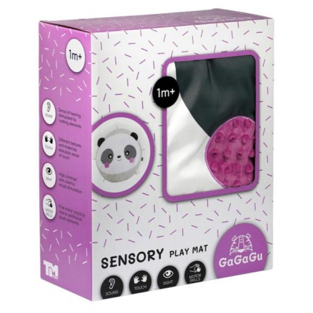 Mata do zabawy TM Toys GaGaGu Panda Sensoryczna (5908273097923) - obraz 1