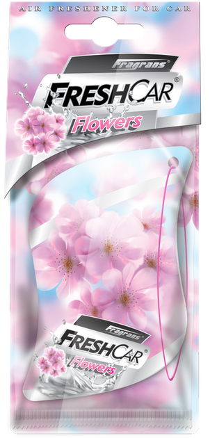 Odświeżacz powietrza FreshCar flowers (5907553952150) - obraz 1