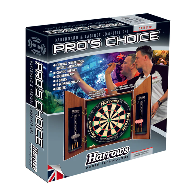 Професійний дартс з кабінетом для змагань Harrows Pro's Choice - Фото 2 Професійний дартс з кабінетом для змагань Harrows Pro's Choice - изображение 2