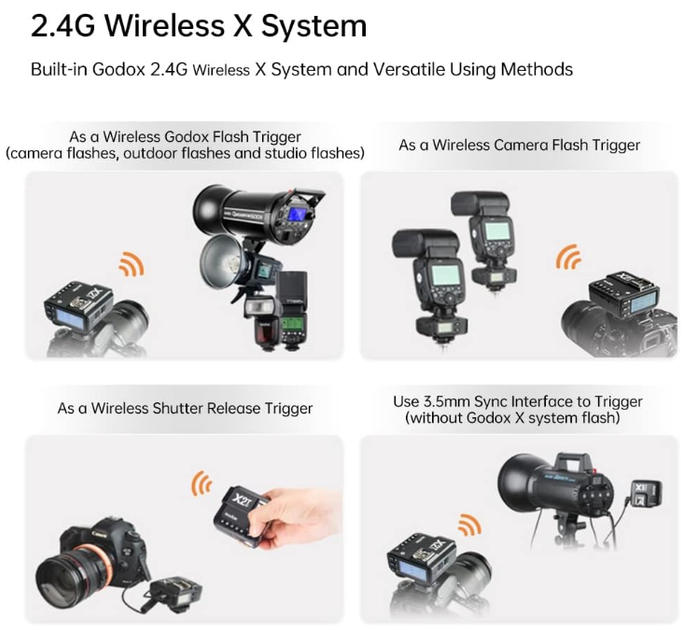 Беспроводной триггер вспышки Godox X2T-N TTL - Фото 6 Беспроводной триггер вспышки Godox X2T-N TTL - изображение 6