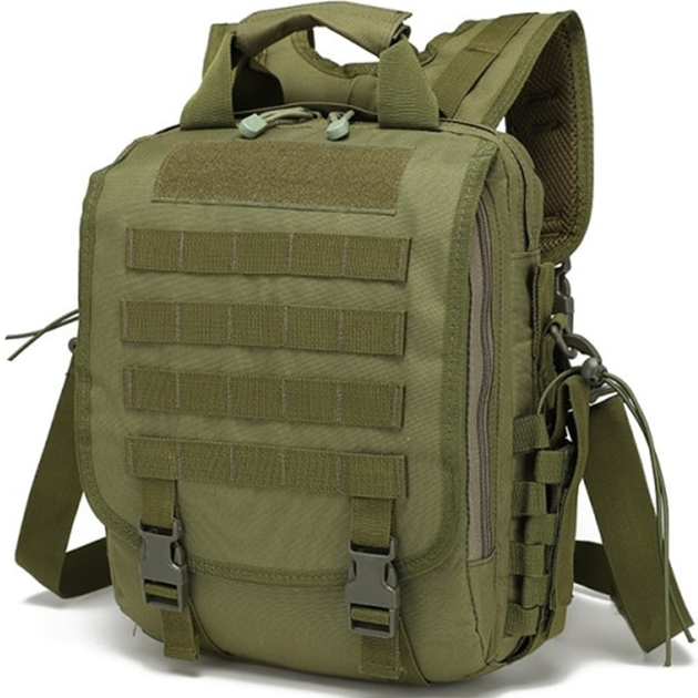 Рюкзак тактический Рюкзак тактический Eagle M10G Green 20 л. штурмовой, военный, мужская сумка. - изображение 1