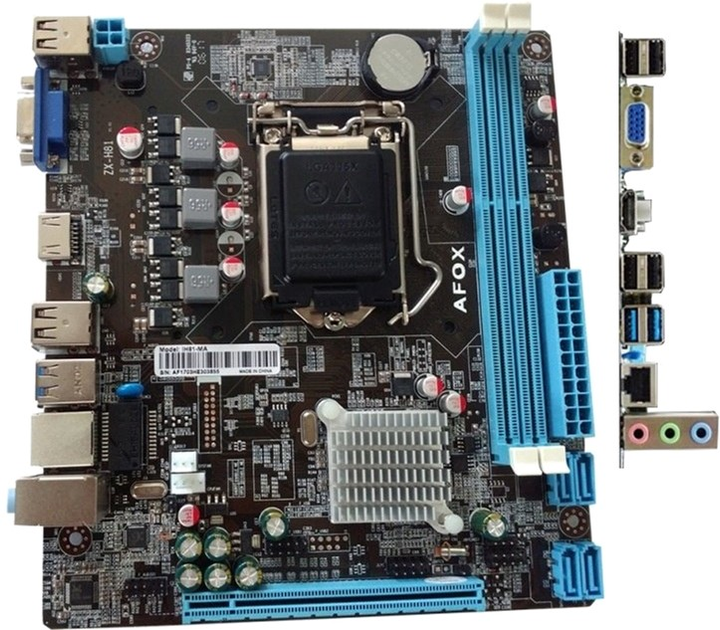 Płyta główna AFOX IH81-MA (s1150, Intel H81, PCI-Ex16) - obraz 2