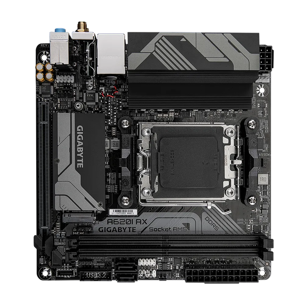 Материнская плата Gigabyte A620I AX Socket AM5/AMD/mini-ITX/1хHDMI/1хDisplayPort - изображение 2