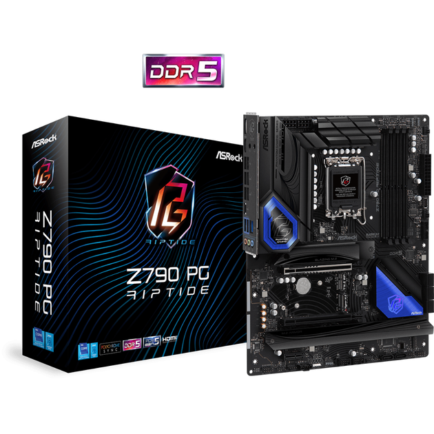 Материнская плата ASRock Z790 PG Riptide Socket 1700/ATX/DisplayPort/HDMI/USB - изображение 4