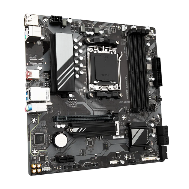 Материнская плата Gigabyte A620M GAMING X Socket AM5/AMD/MicroATX/1хHDMI/1хDisplayPort - изображение 3