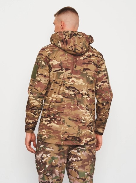 Тактическая куртка Kodor Soft Shell КК888-МТК Мультикам 2ХL - изображение 2