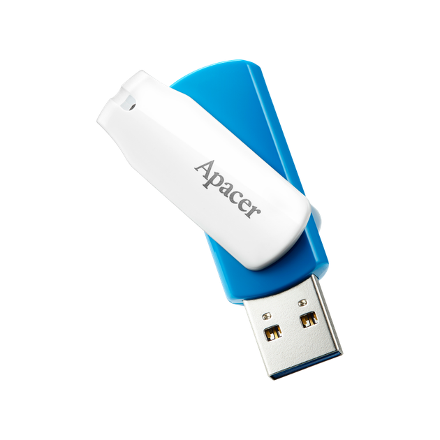 Флешка для ноутбука Apacer USB 3.1 AH357 32GB Blue (AP32GAH357U-1) - изображение 3