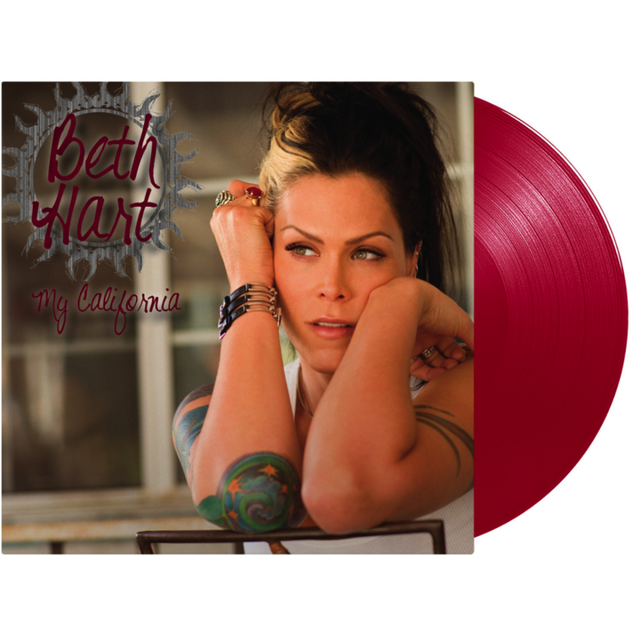 Виниловая пластинка&nbsp;Beth Hart – My California (Limited Edition) Transparent Red Vinyl - изображение 2