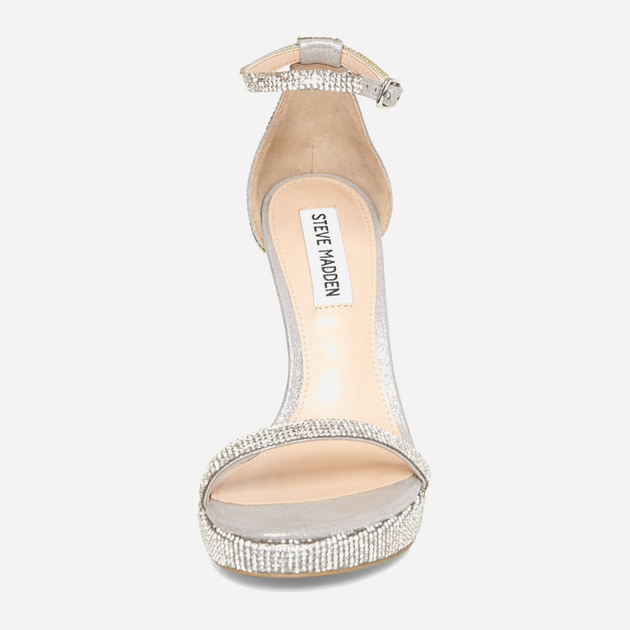 Жіночі босоніжки Steve Madden Milano-R Sandal SM11000897-998 37 23 см Сріблясті (8719484865471) - зображення 3