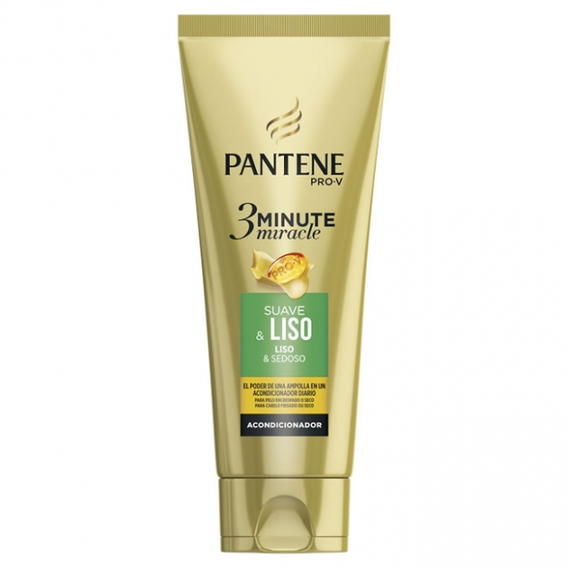 Odżywka do włosów Pantene 3 Minutes Smooth And Sleek Conditioner 200 ml (8001090374530) - obraz 1