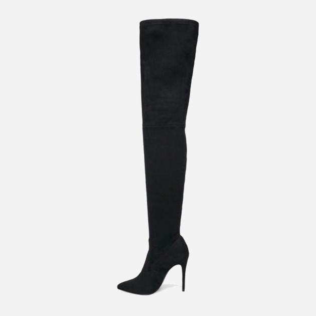 Жіночі ботфорти Steve Madden Dominique Boot SM11000128-001 39 24.6 см Чорні (8719484526266) - зображення 3