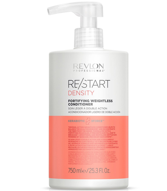 Кондиціонер для волосся Revlon Restart Density Fortifying Weightless Conditioner 750 мл (8432225127408) - зображення 1