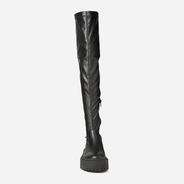 Жіночі ботфорти Steve Madden Esmee Boot SM11001585-001 38 23.8 см Чорні (8720236276452) - зображення 3