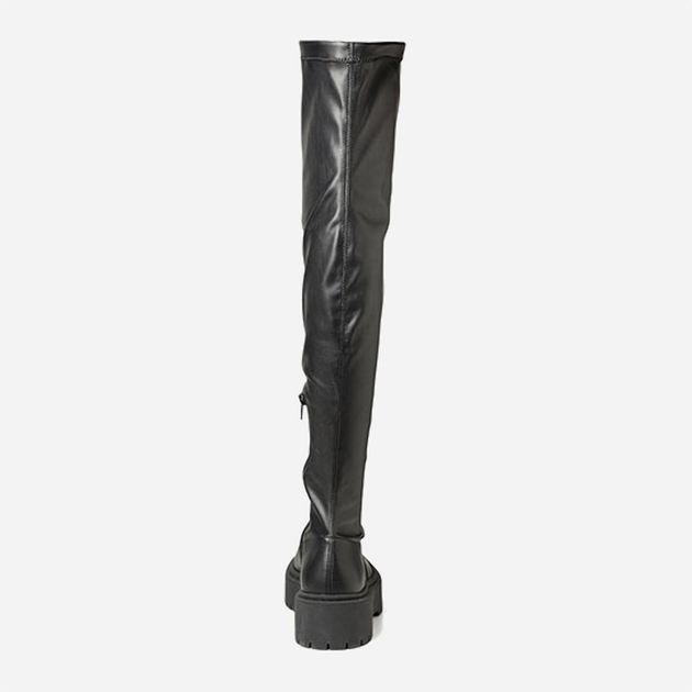 Жіночі ботфорти Steve Madden Esmee Boot SM11001585-001 37 23 см Чорні (8720236276445) - зображення 4