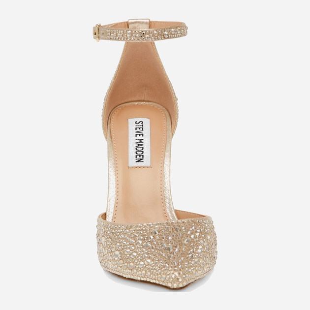 Жіночі босоніжки Steve Madden Ravaged-S Sandal SM11002565-045 40 25.4 см Золотисті (8720857094787) - зображення 4