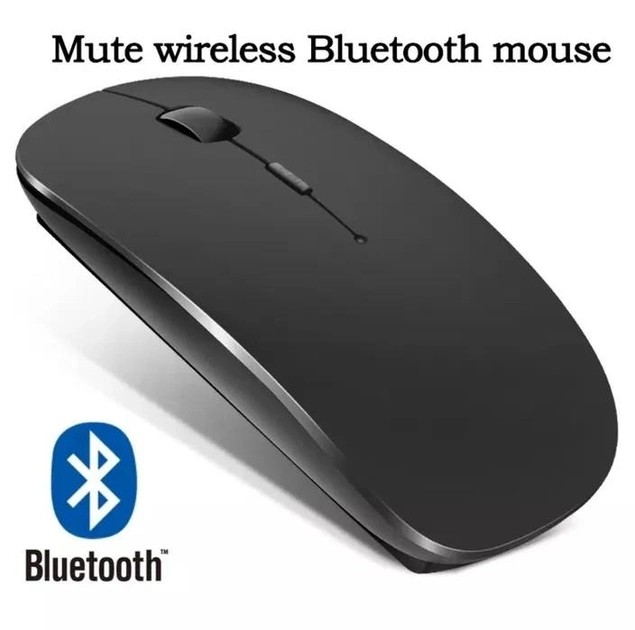 Мышь компьютерная беспроводная Bluetooth, Черный – фото, отзывы ...