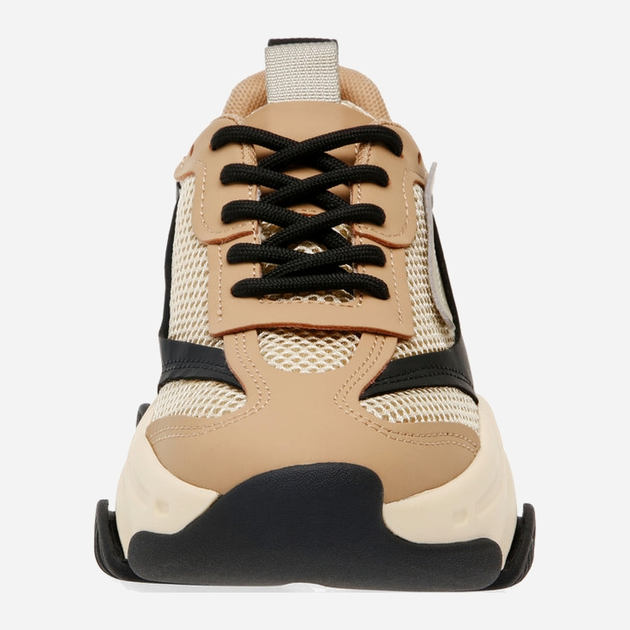 Sneakersy damskie na wysokiej platformie Steve Madden SM19000033-338 40 25.4 cm Khaki/Czarny (8720857248722) - obraz 4