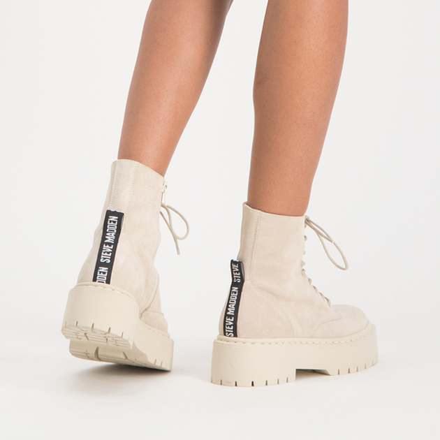 Жіночі черевики високі Steve Madden Skylar Bootie SM11001184-846 41 26.2 см Бежеві (8720236146229) - зображення 6