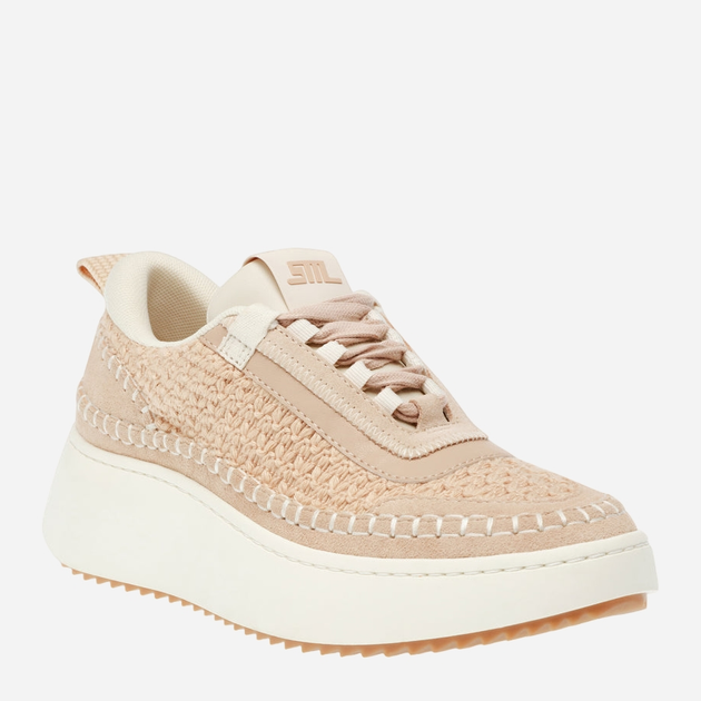 Sneakersy damskie na wysokiej platformie do kostki Steve Madden Doubletake Sneaker SM11002798-750 36 22.2 cm Beżowe (8720857224610) - obraz 2