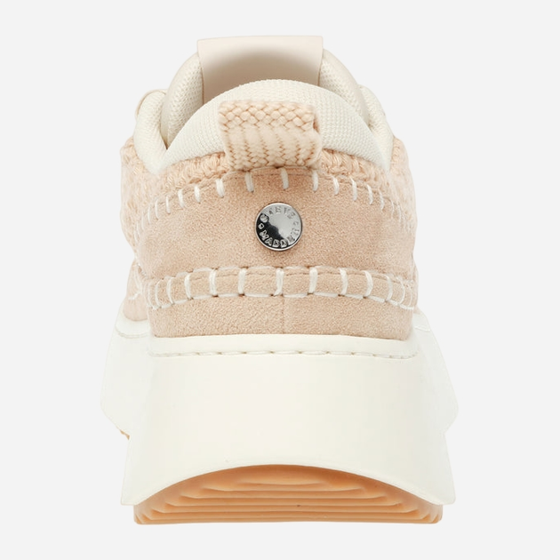 Sneakersy damskie na wysokiej platformie Steve Madden Doubletake Sneaker SM11002798-750 40 25.4 cm Beżowe (8720857224986) - obraz 5