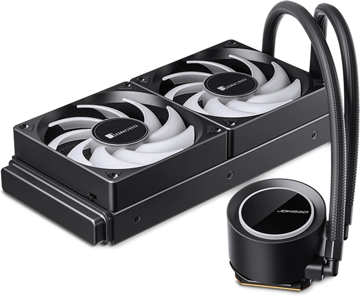 Система жидкостного охлаждения Jonsbo TG-240 Black - изображение 7