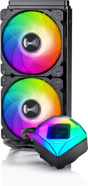 Система жидкостного охлаждения Jonsbo TW6-240 ARGB Black - изображение 5
